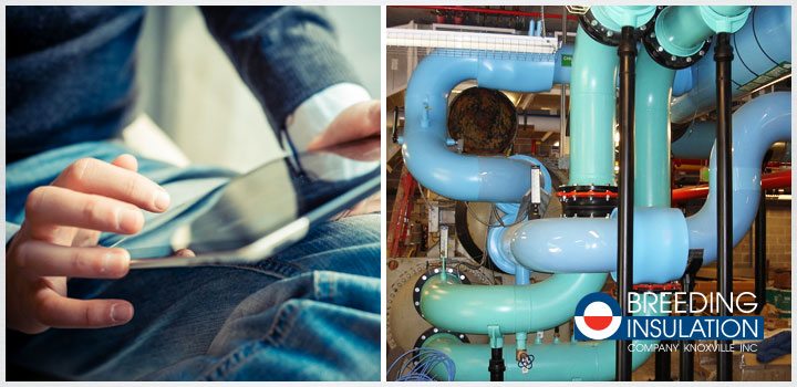 Using Wireless Sensors to Monitor Commercial Pipe Insulation